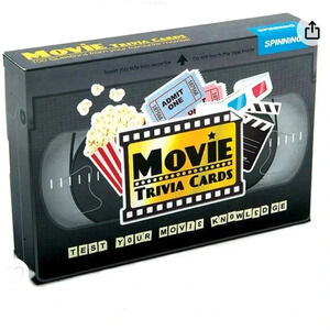 Movie Trivia Cards by Gift Republic